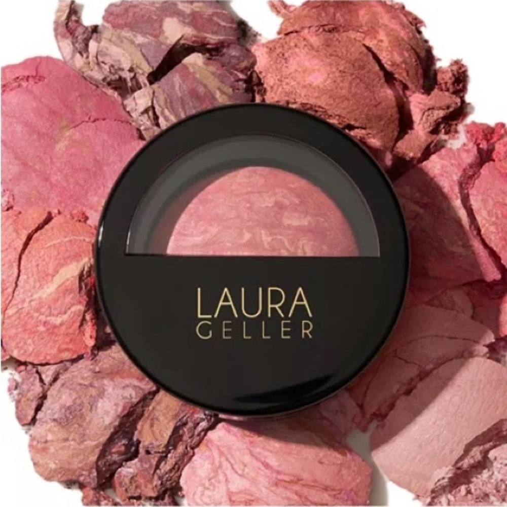Laura Geller Beauty Baked Blush-N-Brighten Marbleized Blush Tropic Hues NIB 4.5g